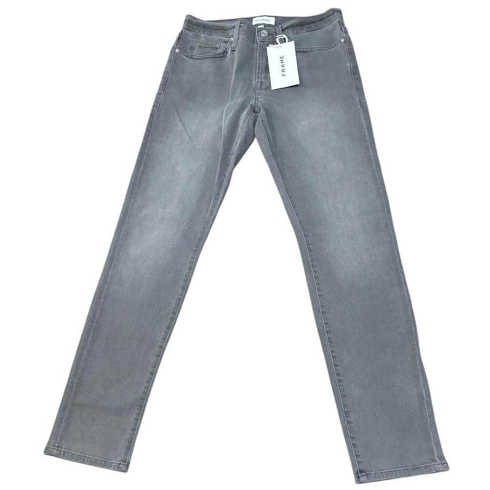 FRAME L'Homme‎ Athletic Fit Gray Wash Denim Jeans Size 30 NWT